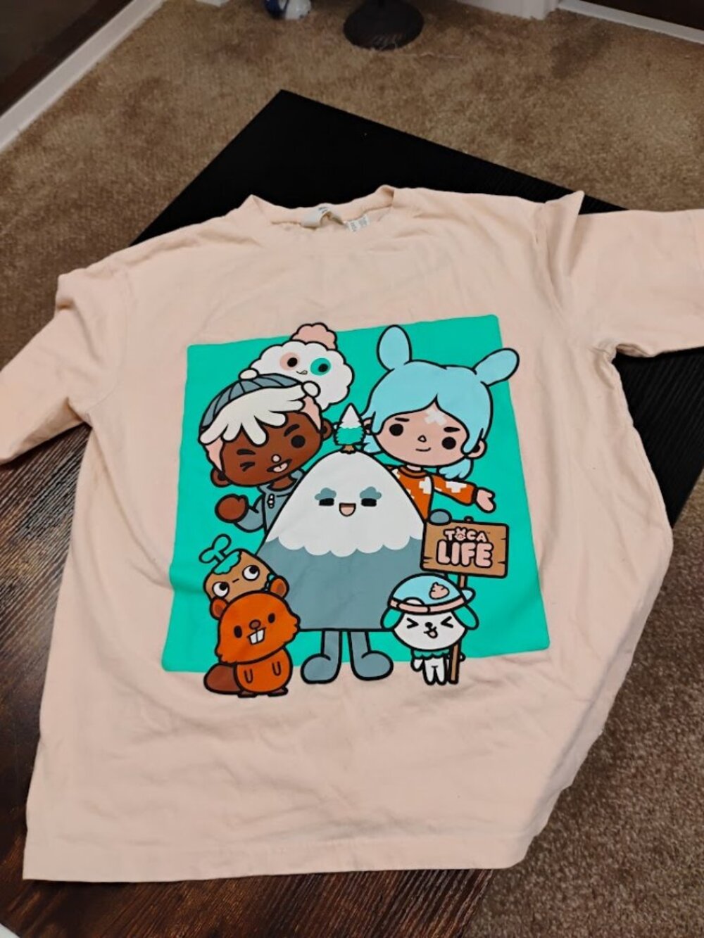 H&M x Toca Life World Girls 16/18 Graphic T-Shirt Toca Boca
